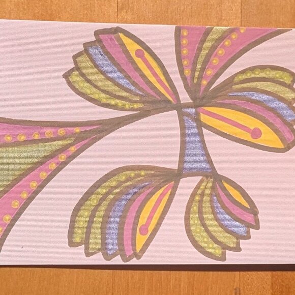 Set of 5 Assorted Original Hand-Drawn Greeting Cards | Acrylic Marker Art on Car - Picture 4 of 10